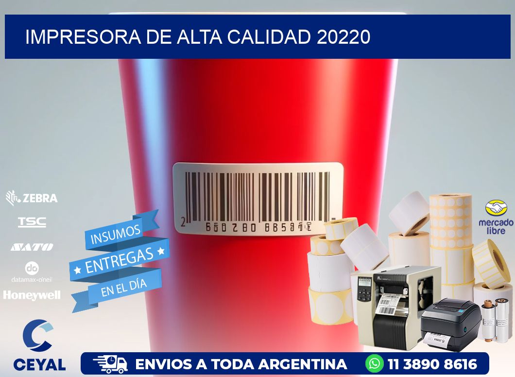 IMPRESORA DE ALTA CALIDAD 20220