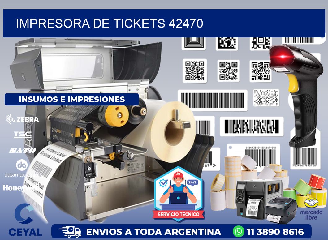 IMPRESORA DE TICKETS 42470