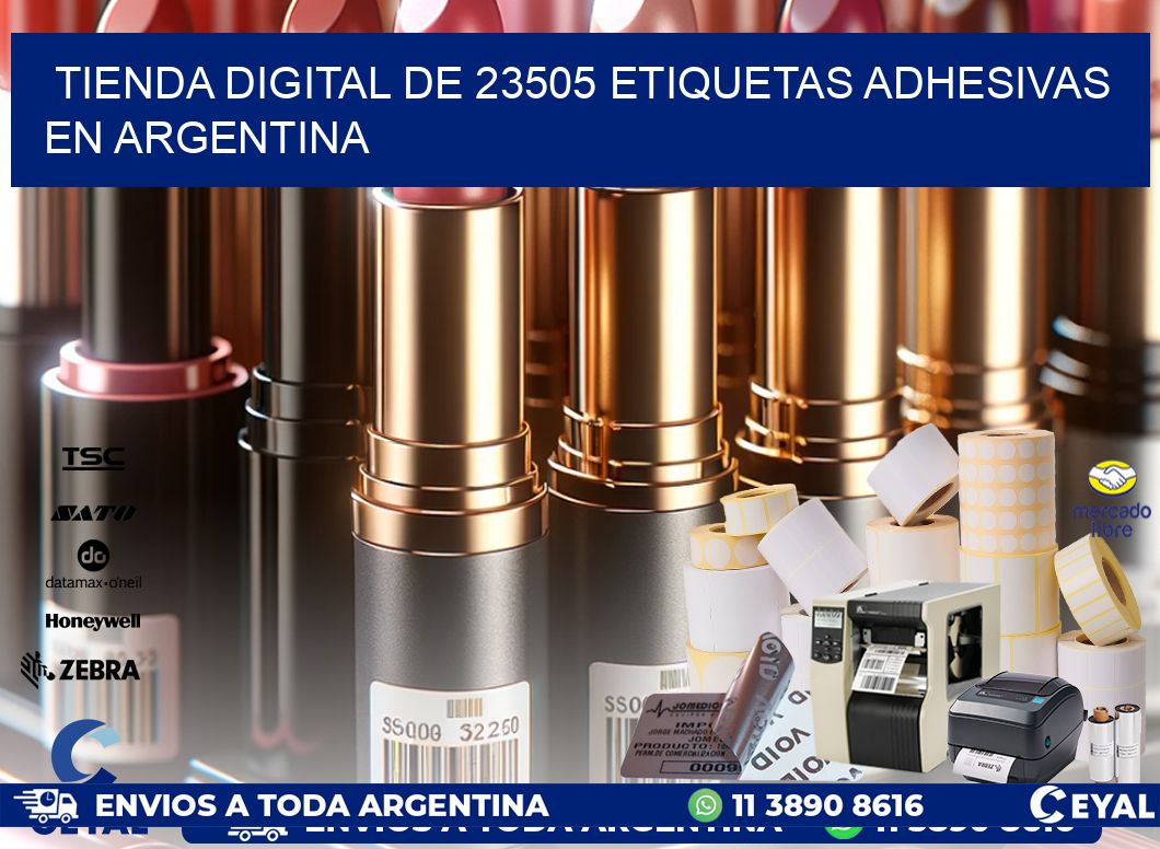 Tienda Digital de 23505 Etiquetas Adhesivas en Argentina