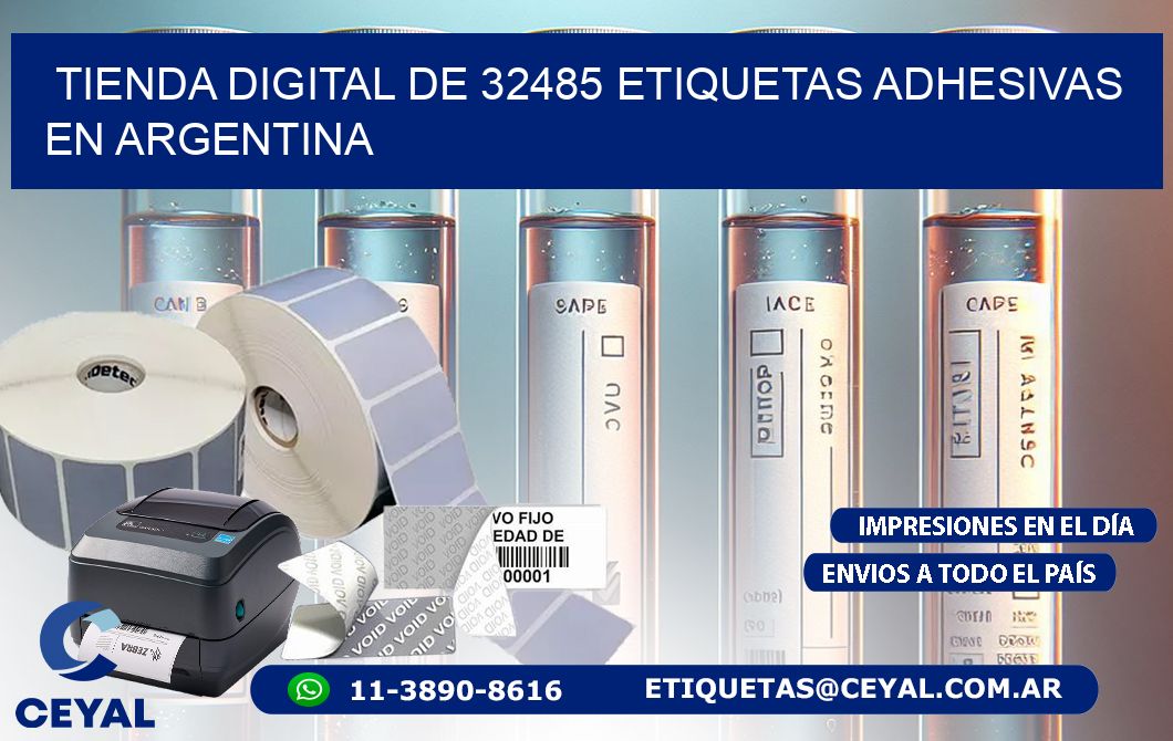Tienda Digital de 32485 Etiquetas Adhesivas en Argentina