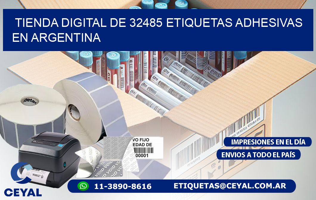 Tienda Digital de 32485 Etiquetas Adhesivas en Argentina