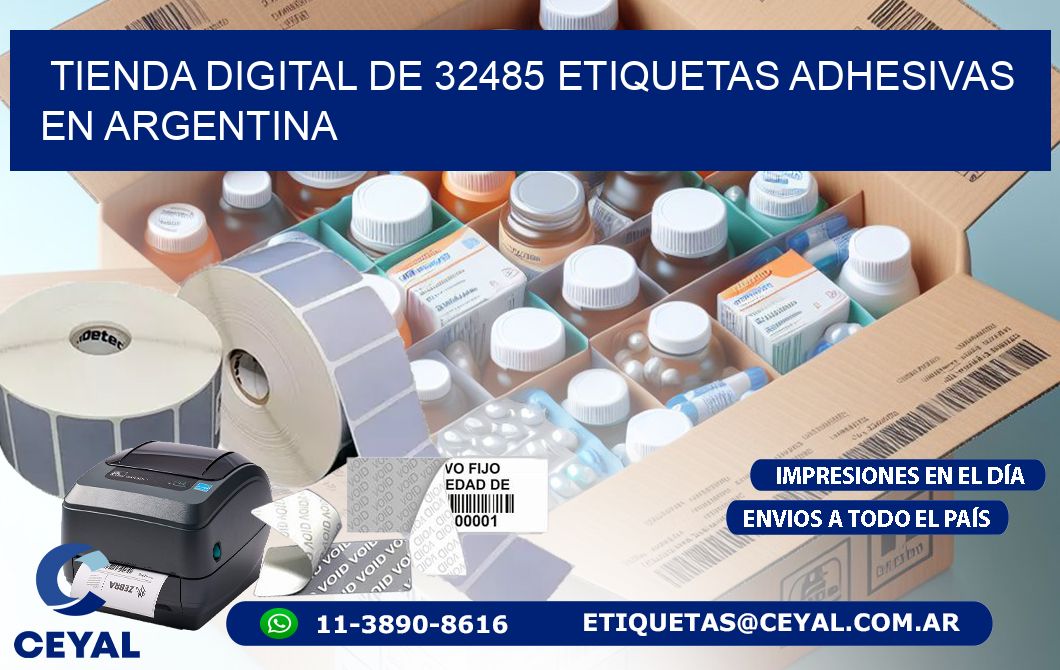 Tienda Digital de 32485 Etiquetas Adhesivas en Argentina