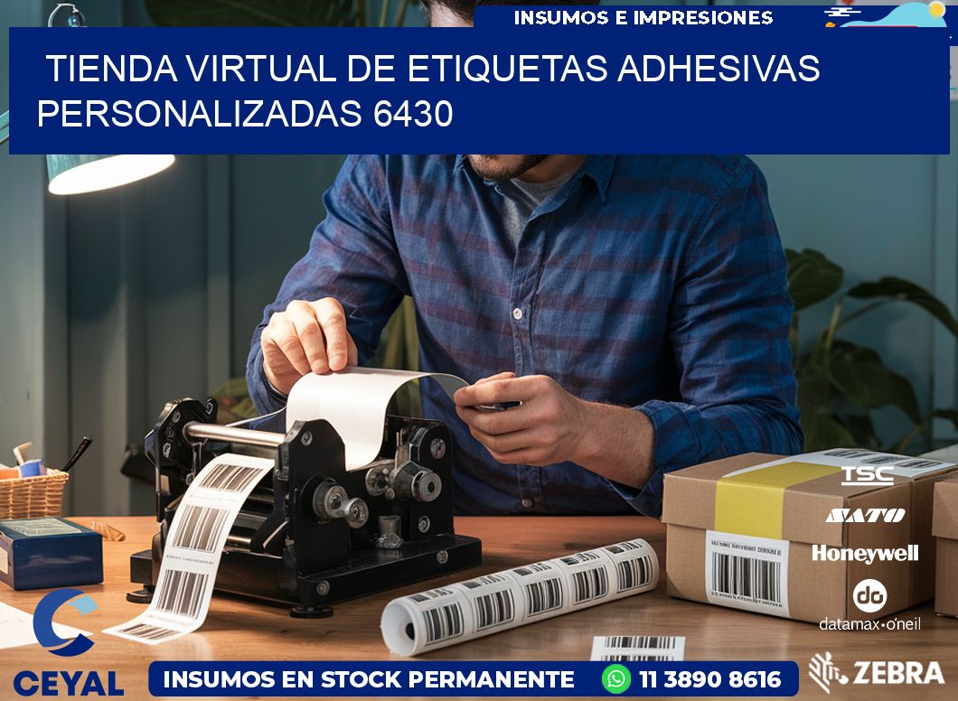 Tienda Virtual de Etiquetas Adhesivas Personalizadas 6430