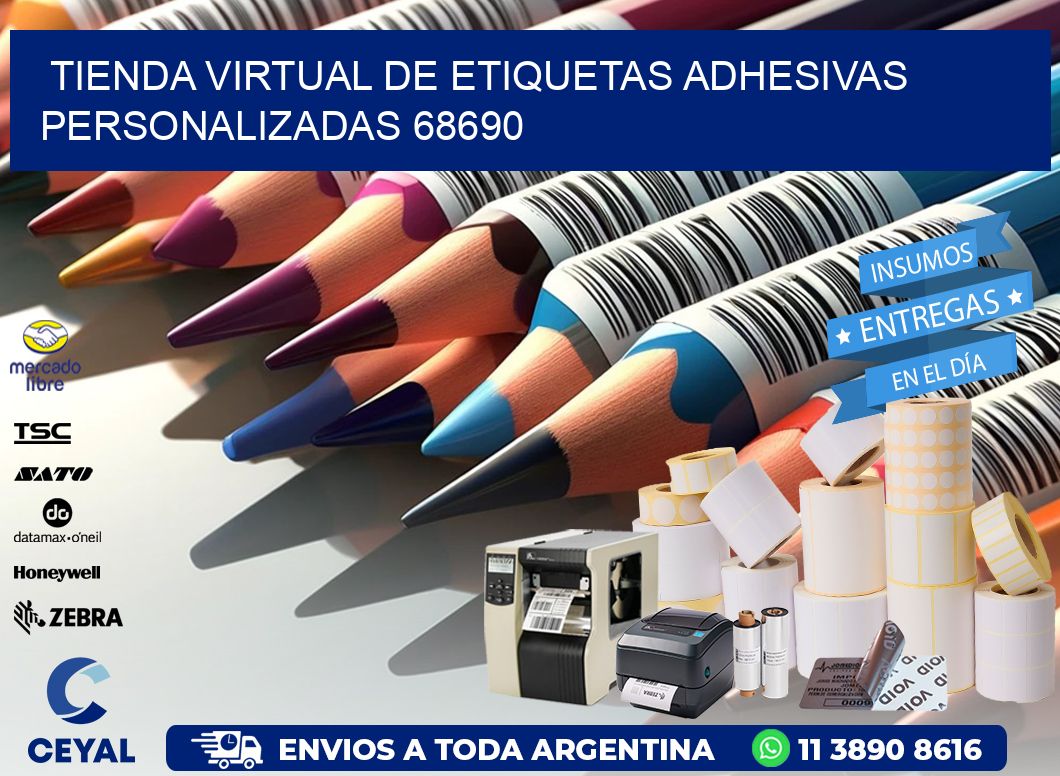 Tienda Virtual de Etiquetas Adhesivas Personalizadas 68690