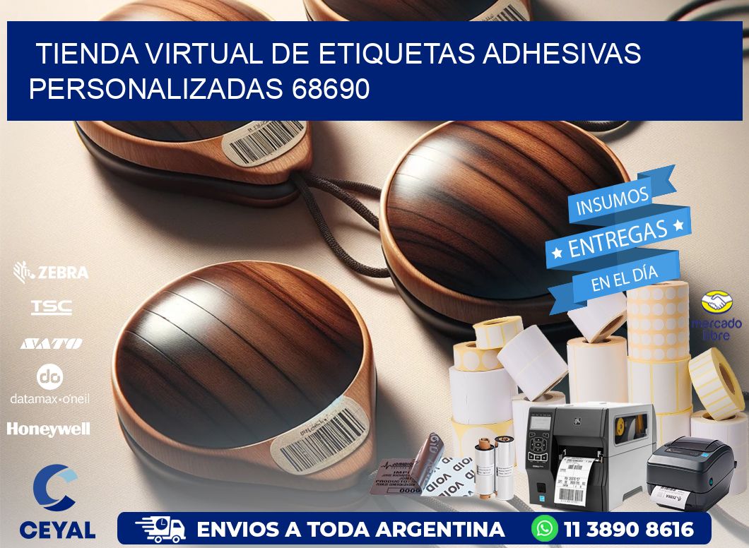 Tienda Virtual de Etiquetas Adhesivas Personalizadas 68690
