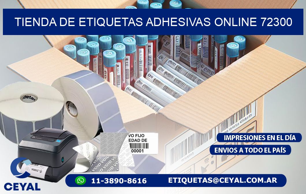 Tienda de Etiquetas Adhesivas Online 72300
