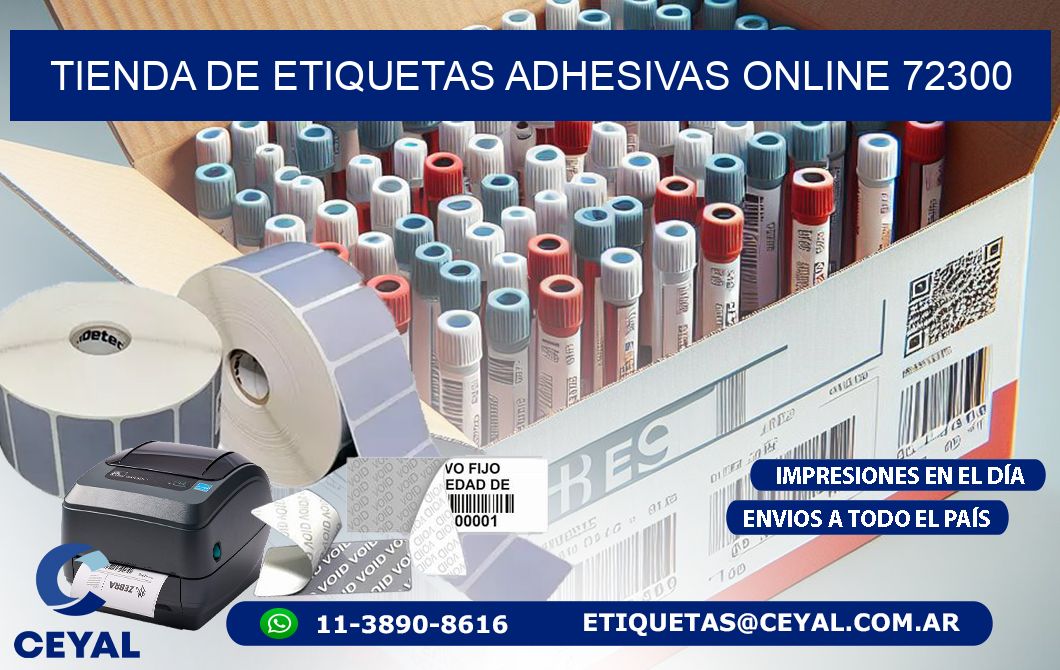 Tienda de Etiquetas Adhesivas Online 72300