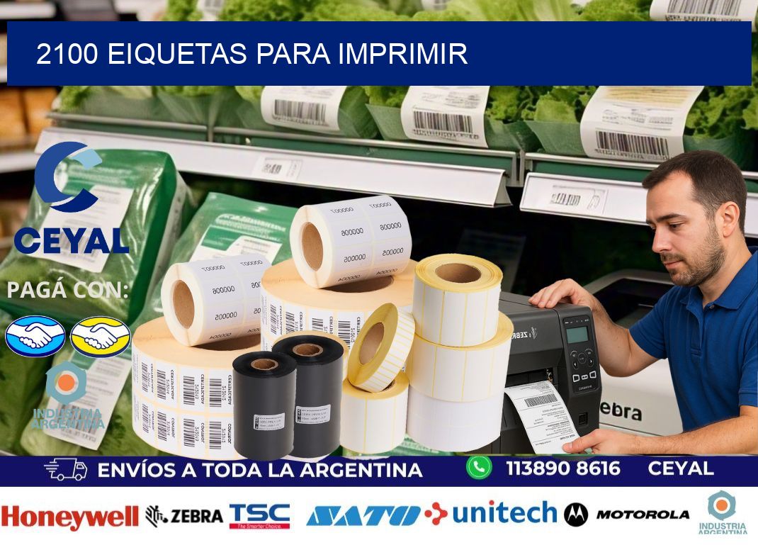 2100 EIQUETAS PARA IMPRIMIR