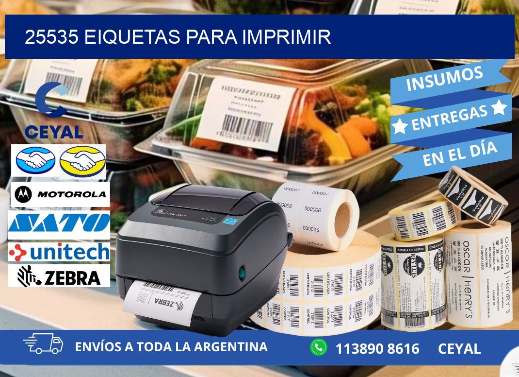 25535 EIQUETAS PARA IMPRIMIR