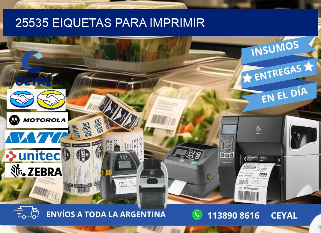 25535 EIQUETAS PARA IMPRIMIR