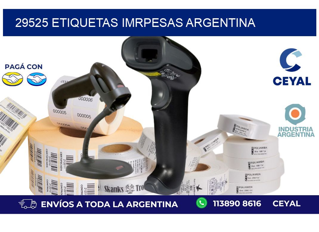 29525 etiquetas imrpesas argentina