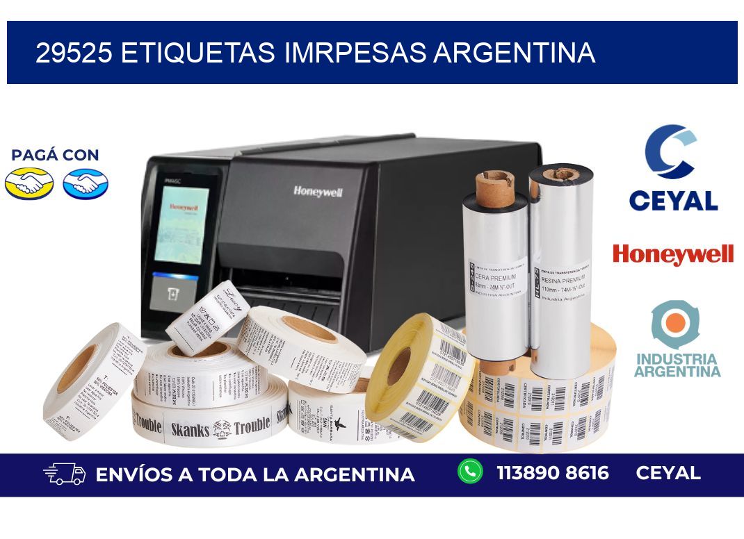 29525 etiquetas imrpesas argentina