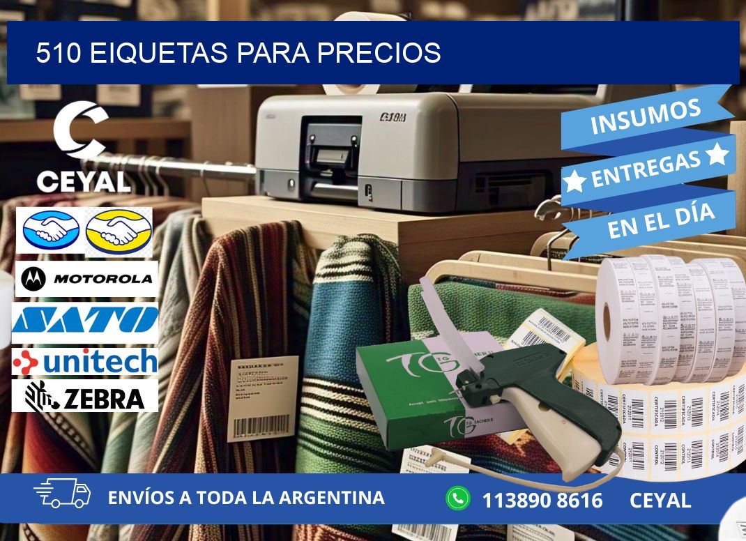 510 EIQUETAS PARA PRECIOS