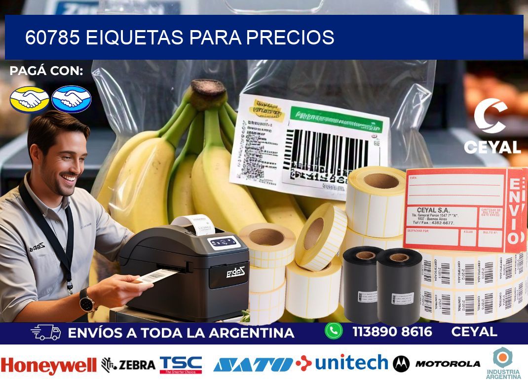 60785 EIQUETAS PARA PRECIOS