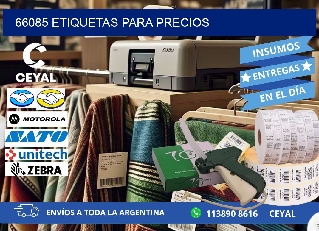 66085 ETIQUETAS PARA PRECIOS