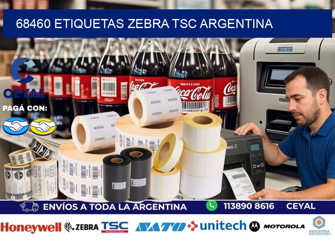 68460 etiquetas zebra tsc argentina