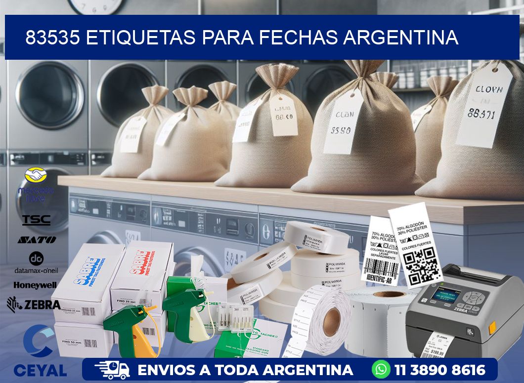 83535 ETIQUETAS PARA FECHAS ARGENTINA