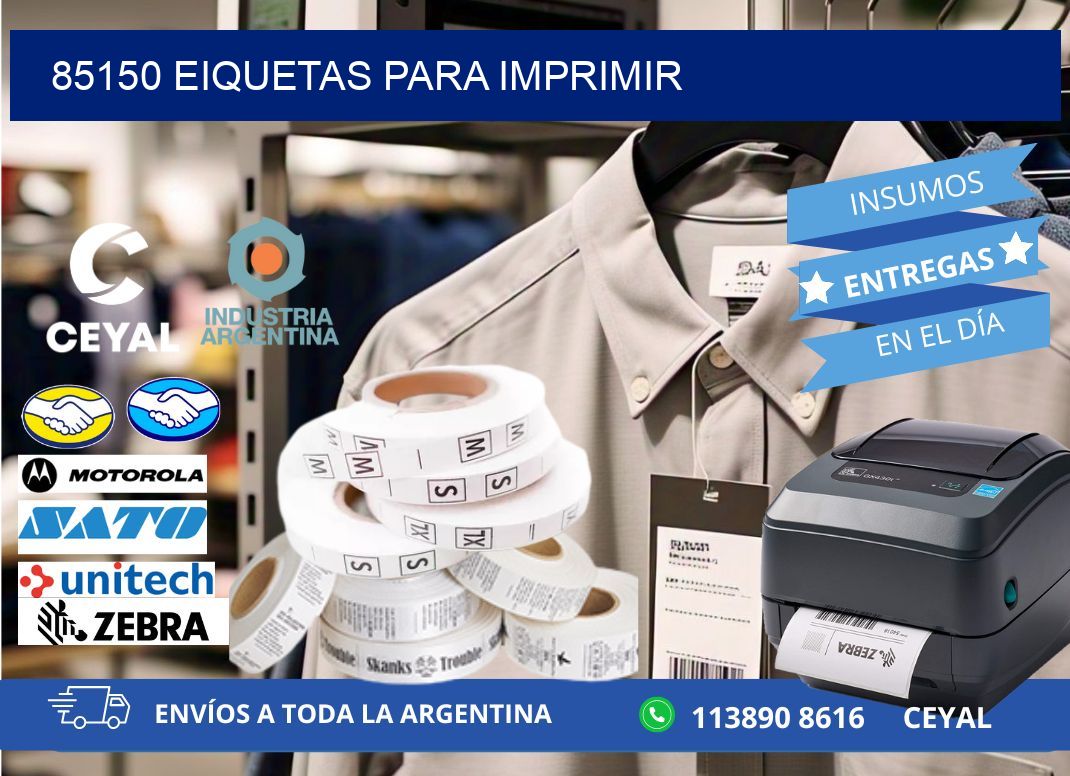 85150 EIQUETAS PARA IMPRIMIR