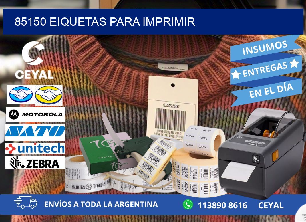 85150 EIQUETAS PARA IMPRIMIR
