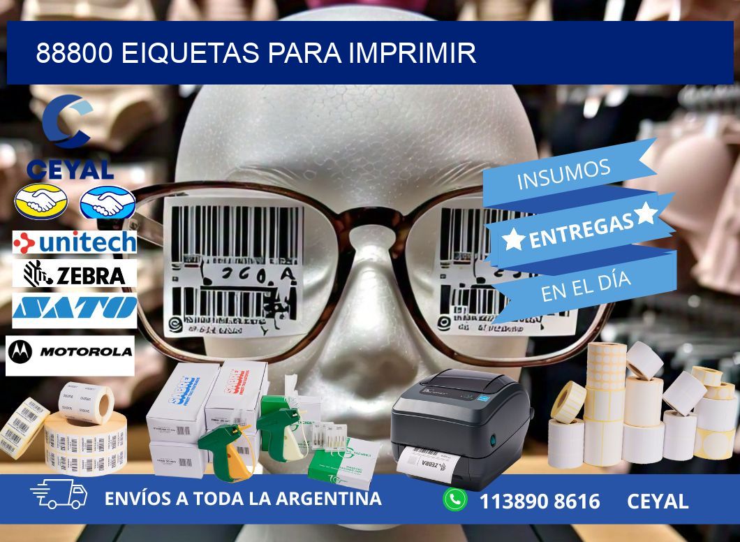 88800 EIQUETAS PARA IMPRIMIR