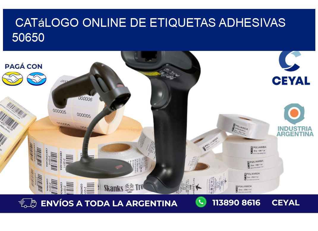 Catálogo Online de Etiquetas Adhesivas 50650