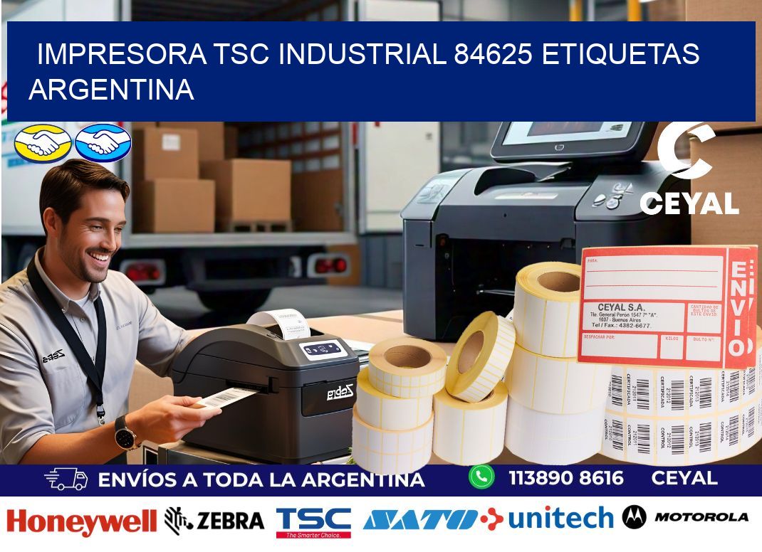 Impresora tsc industrial 84625 etiquetas argentina