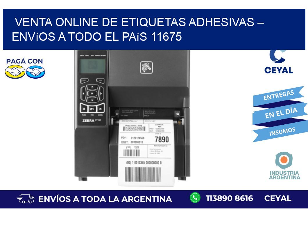 Venta Online de Etiquetas Adhesivas – Envíos a Todo el País 11675