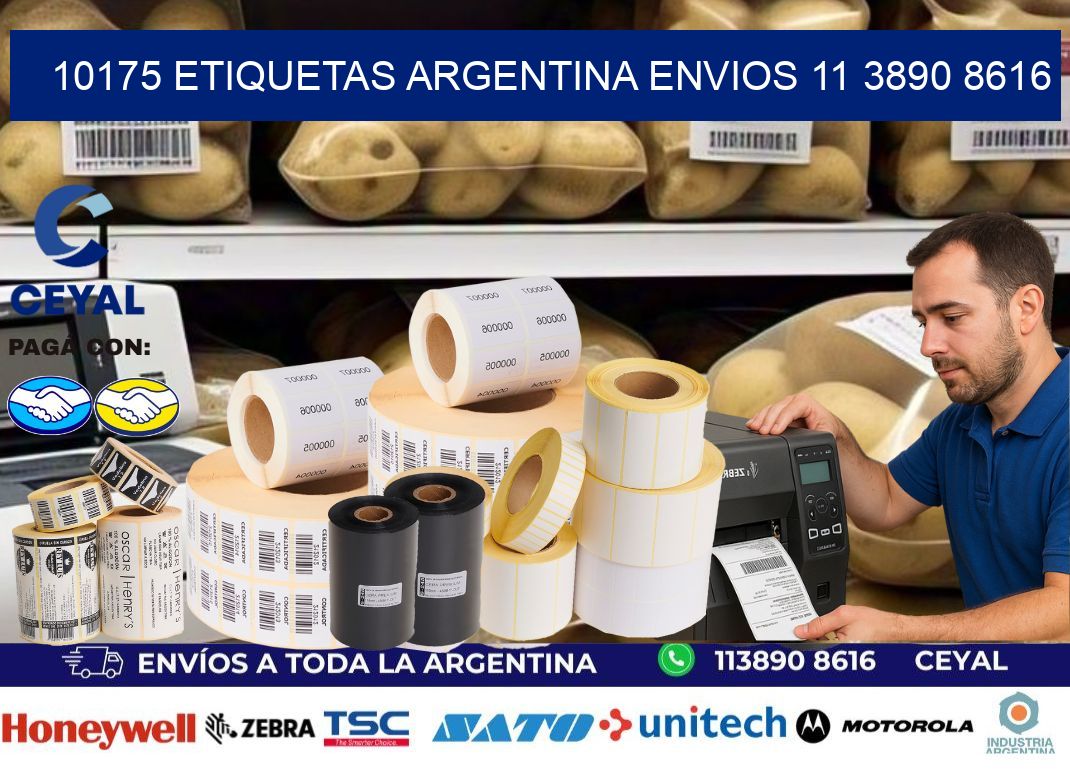 10175 ETIQUETAS ARGENTINA ENVIOS 11 3890 8616