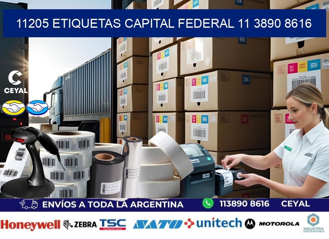 11205 ETIQUETAS CAPITAL FEDERAL 11 3890 8616