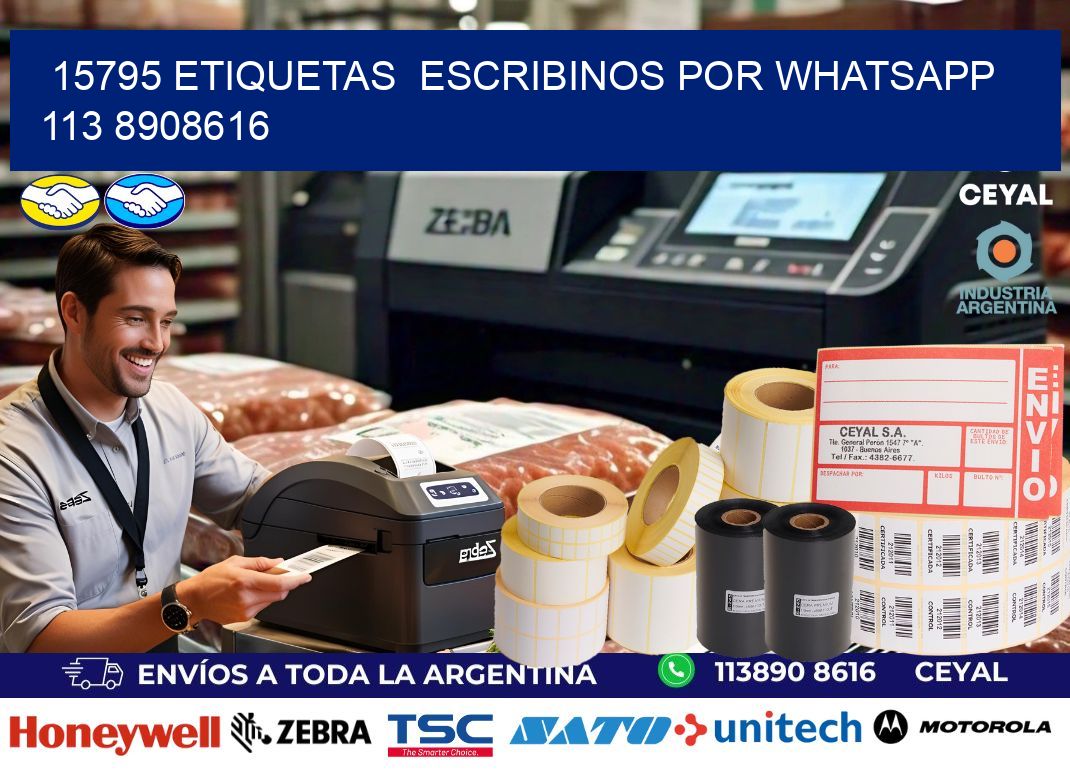 15795 ETIQUETAS  ESCRIBINOS POR WHATSAPP  113 8908616