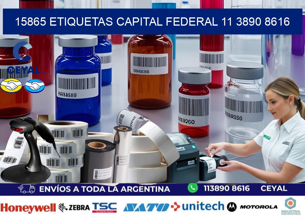 15865 ETIQUETAS CAPITAL FEDERAL 11 3890 8616