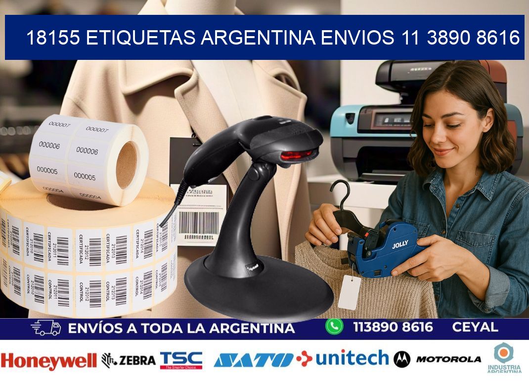 18155 ETIQUETAS ARGENTINA ENVIOS 11 3890 8616