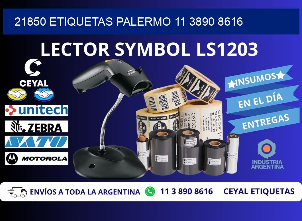 21850 ETIQUETAS PALERMO 11 3890 8616
