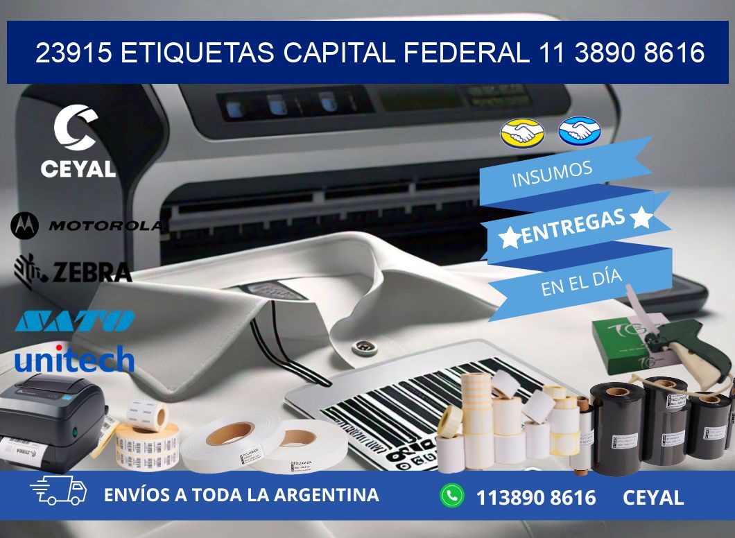 23915 ETIQUETAS CAPITAL FEDERAL 11 3890 8616
