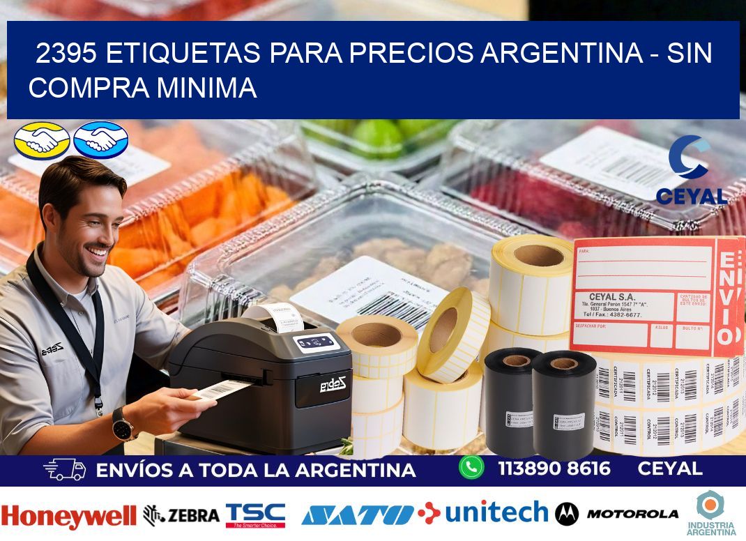 2395 ETIQUETAS PARA PRECIOS ARGENTINA – SIN COMPRA MINIMA