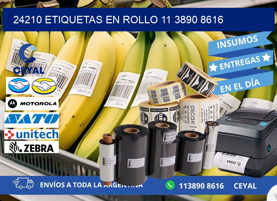 24210 ETIQUETAS EN ROLLO 11 3890 8616