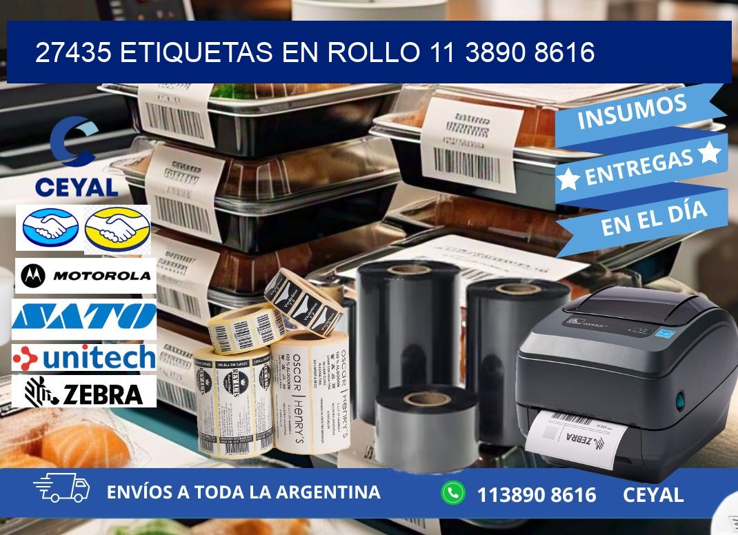 27435 ETIQUETAS EN ROLLO 11 3890 8616