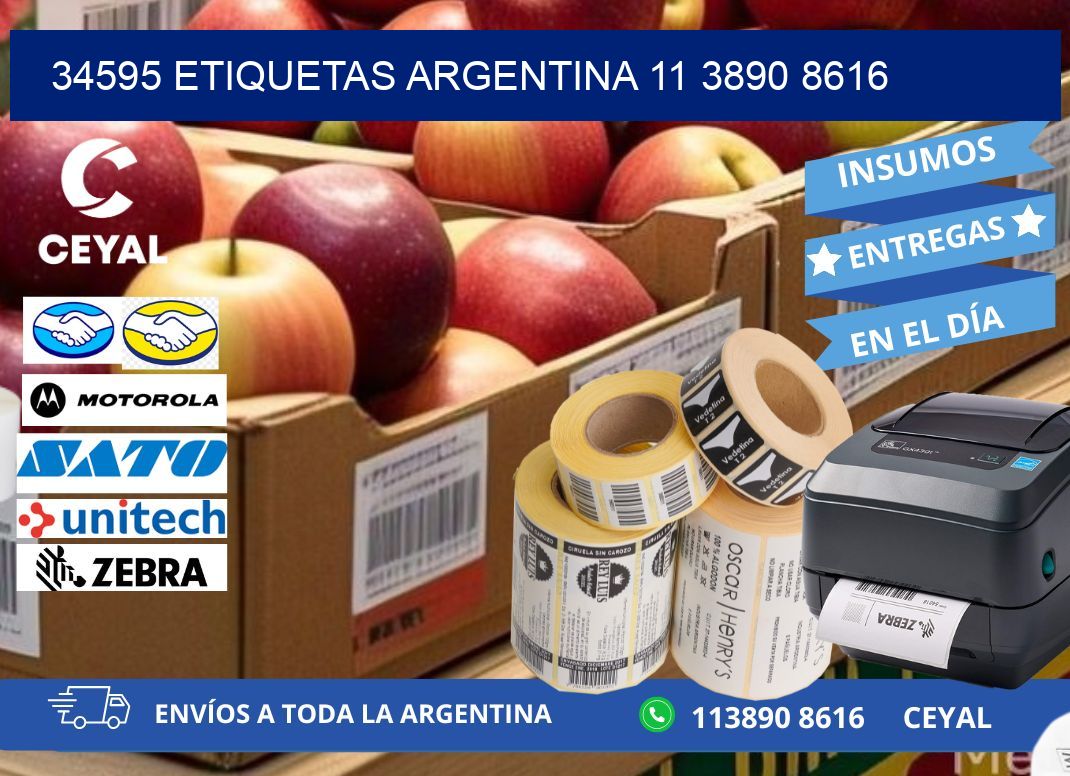 34595 ETIQUETAS ARGENTINA 11 3890 8616