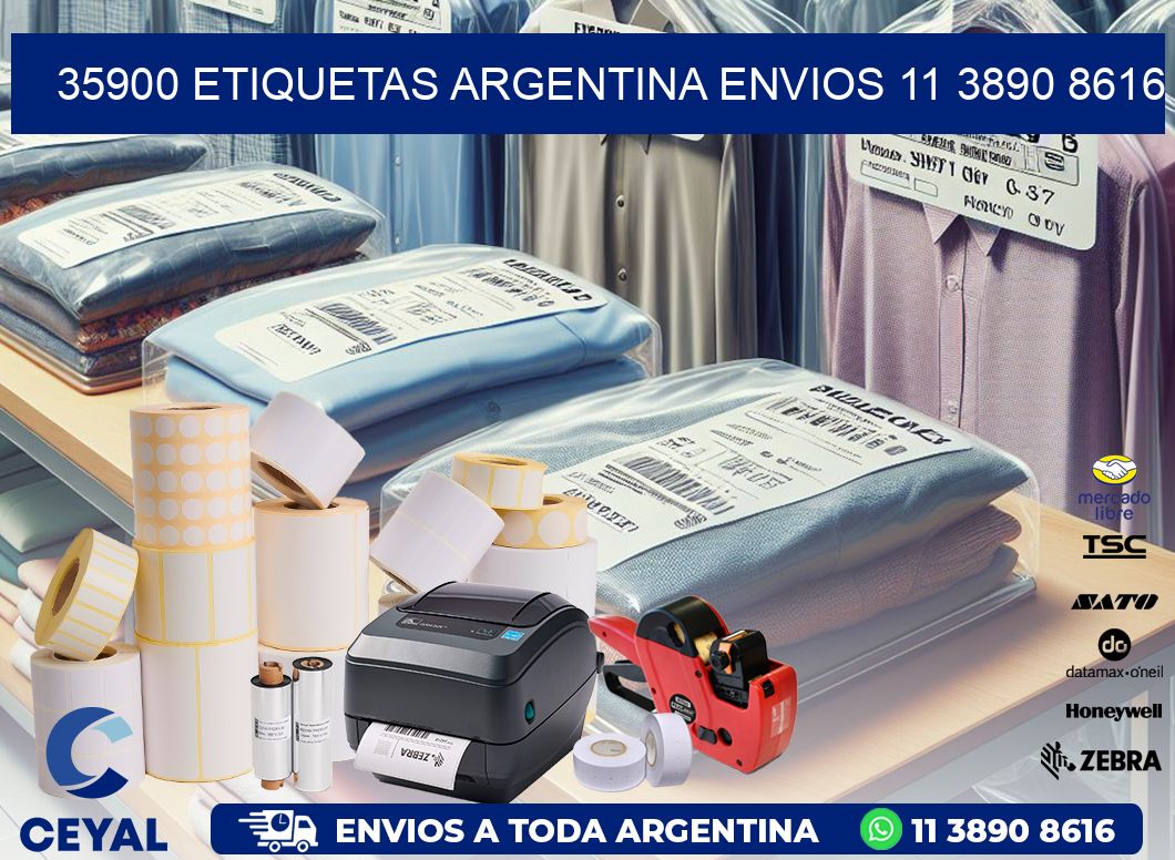 35900 ETIQUETAS ARGENTINA ENVIOS 11 3890 8616