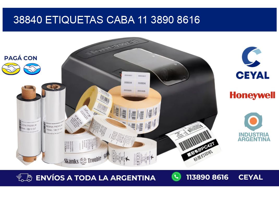 38840 ETIQUETAS CABA 11 3890 8616