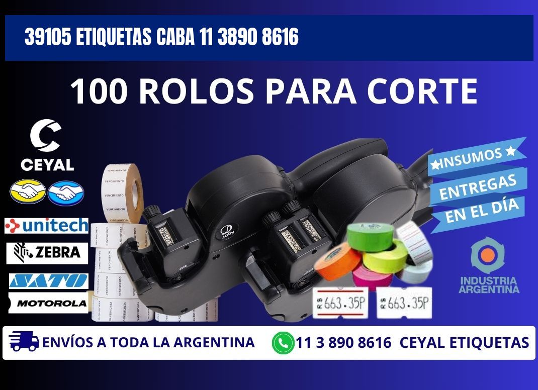 39105 ETIQUETAS CABA 11 3890 8616