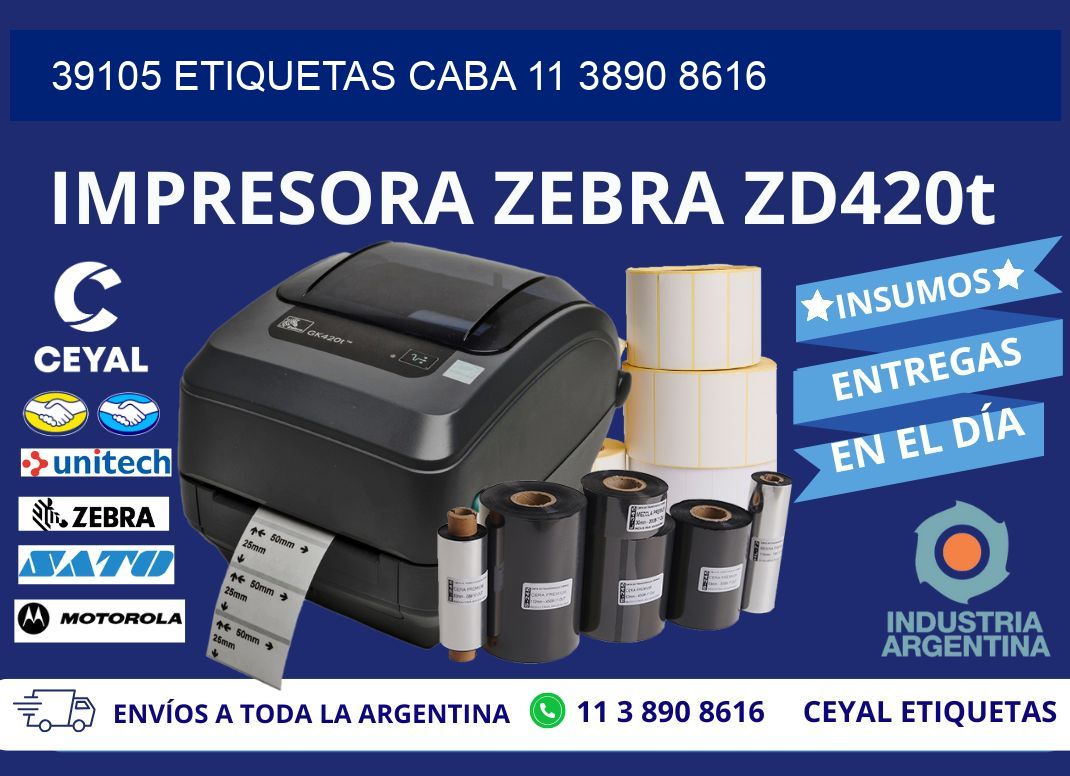 39105 ETIQUETAS CABA 11 3890 8616