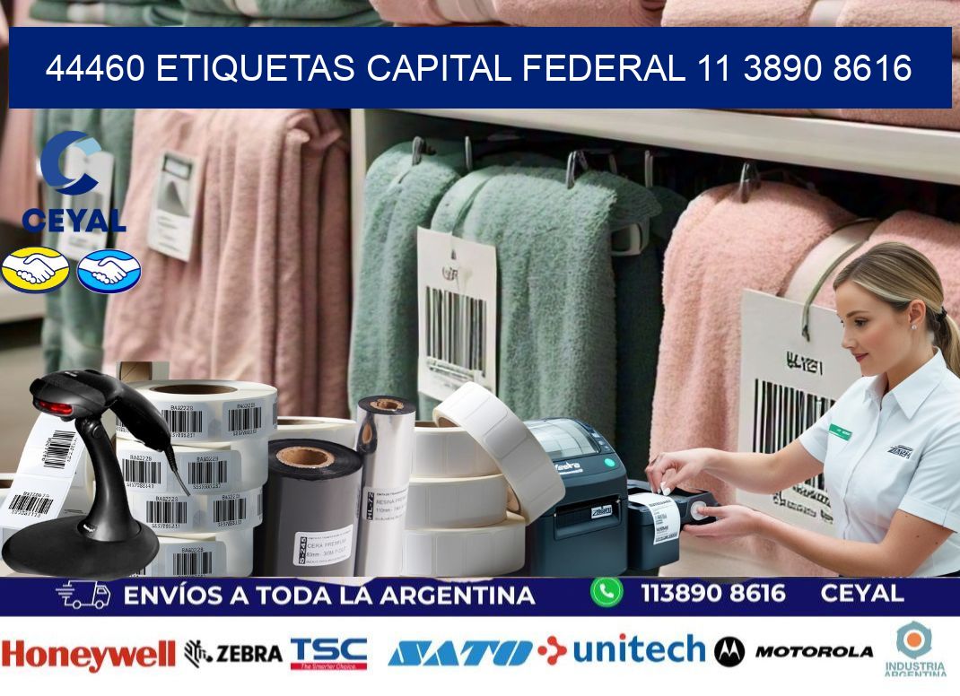 44460 ETIQUETAS CAPITAL FEDERAL 11 3890 8616
