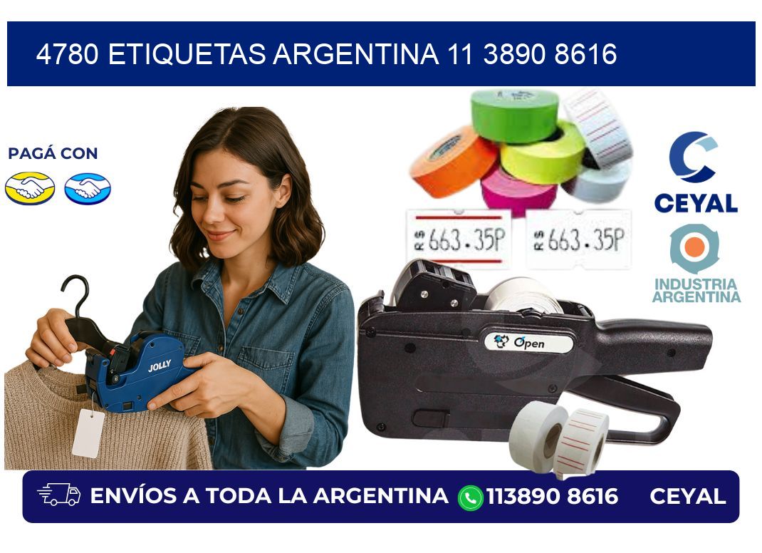 4780 ETIQUETAS ARGENTINA 11 3890 8616
