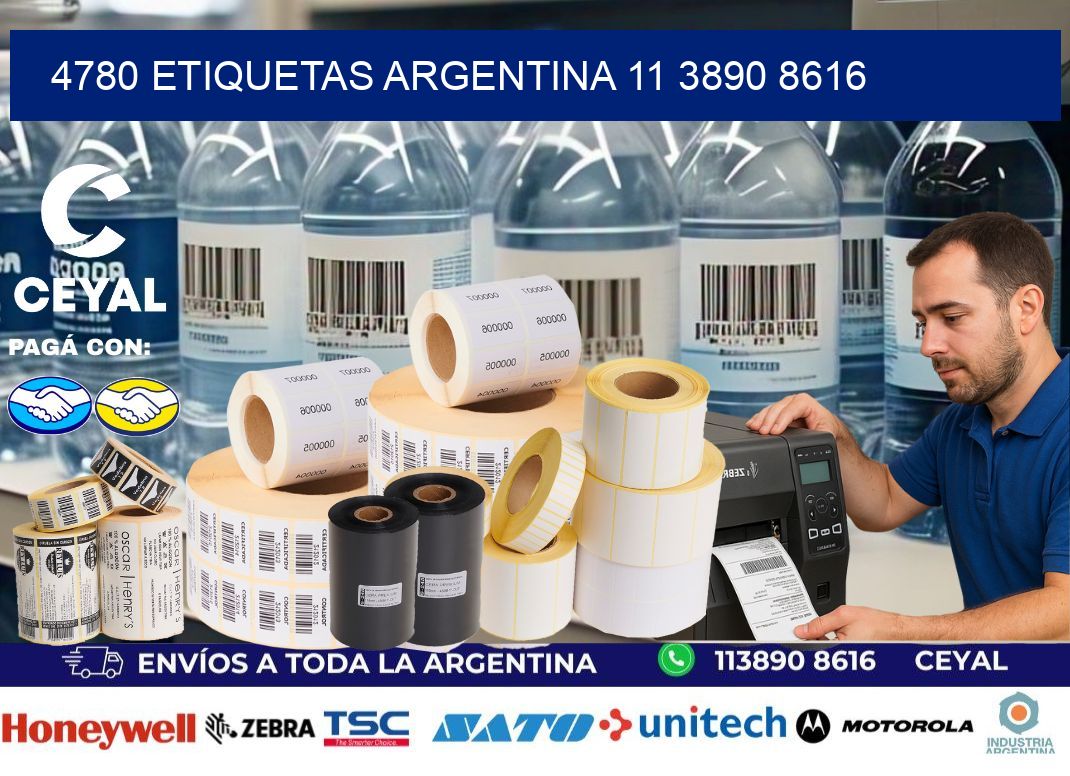 4780 ETIQUETAS ARGENTINA 11 3890 8616