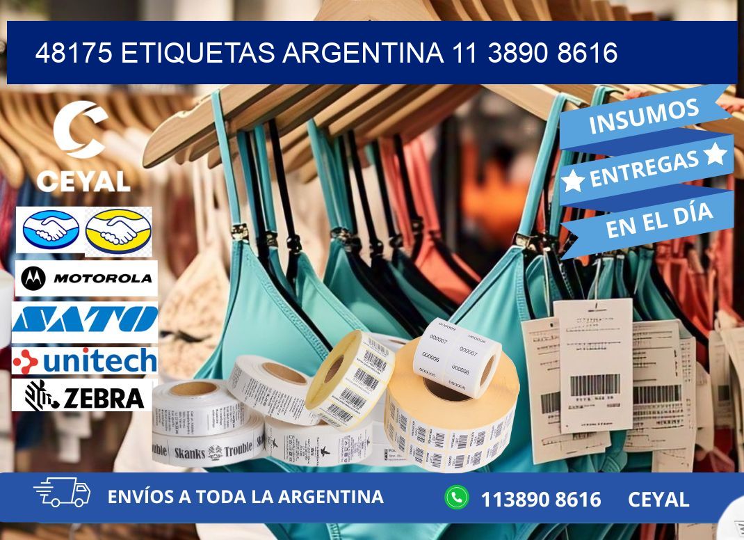 48175 ETIQUETAS ARGENTINA 11 3890 8616