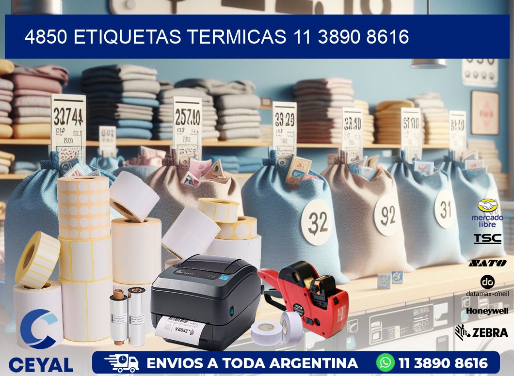 4850 ETIQUETAS TERMICAS 11 3890 8616