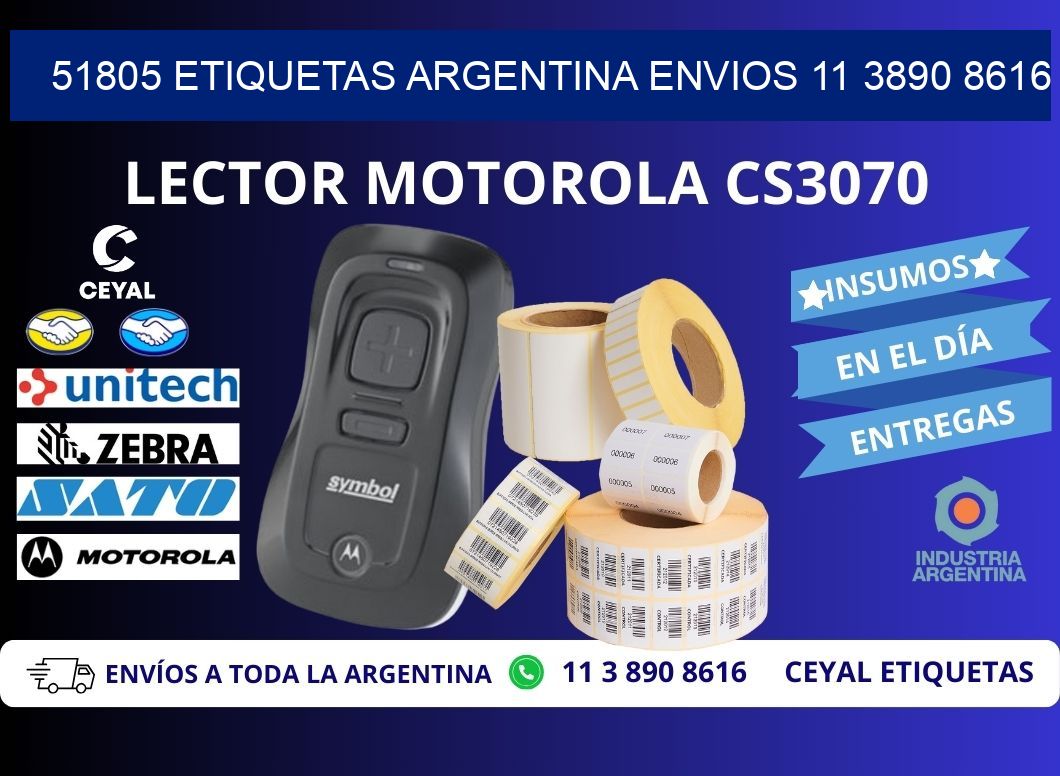 51805 ETIQUETAS ARGENTINA ENVIOS 11 3890 8616