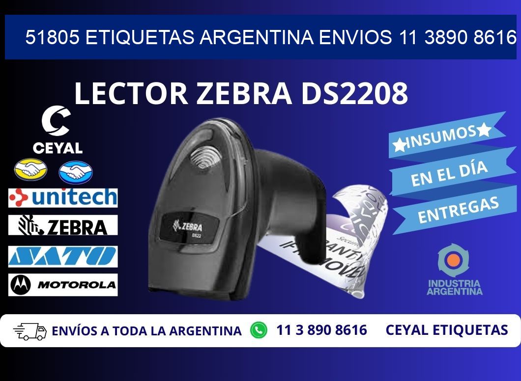 51805 ETIQUETAS ARGENTINA ENVIOS 11 3890 8616