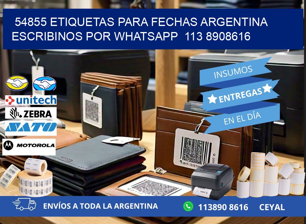 54855 ETIQUETAS PARA FECHAS ARGENTINA ESCRIBINOS POR WHATSAPP  113 8908616
